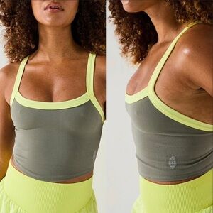 NWT FREE PEOPLE - FP movement All Clear Colorblock Cami
